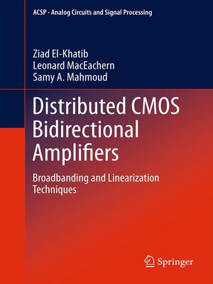 cover image of Distributed CMOS Bidirectional Amplifiers